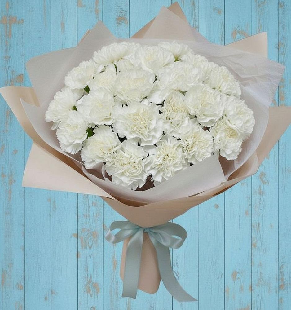 Букет цветов из: Гвоздики в Россоше