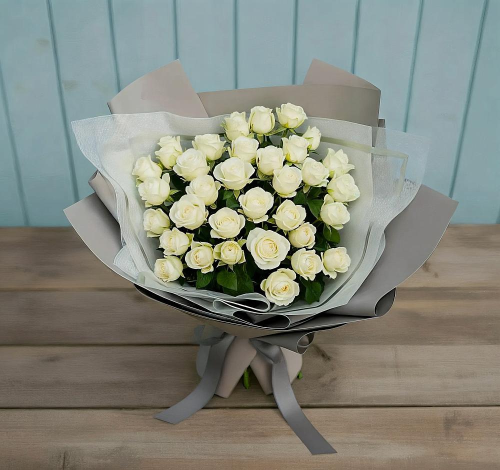 Букет Белоснежная нежность в Россоше
