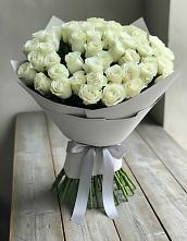 Букет 35 Белых роз в Россоше