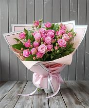 Букет Розовый кустик в Россоше