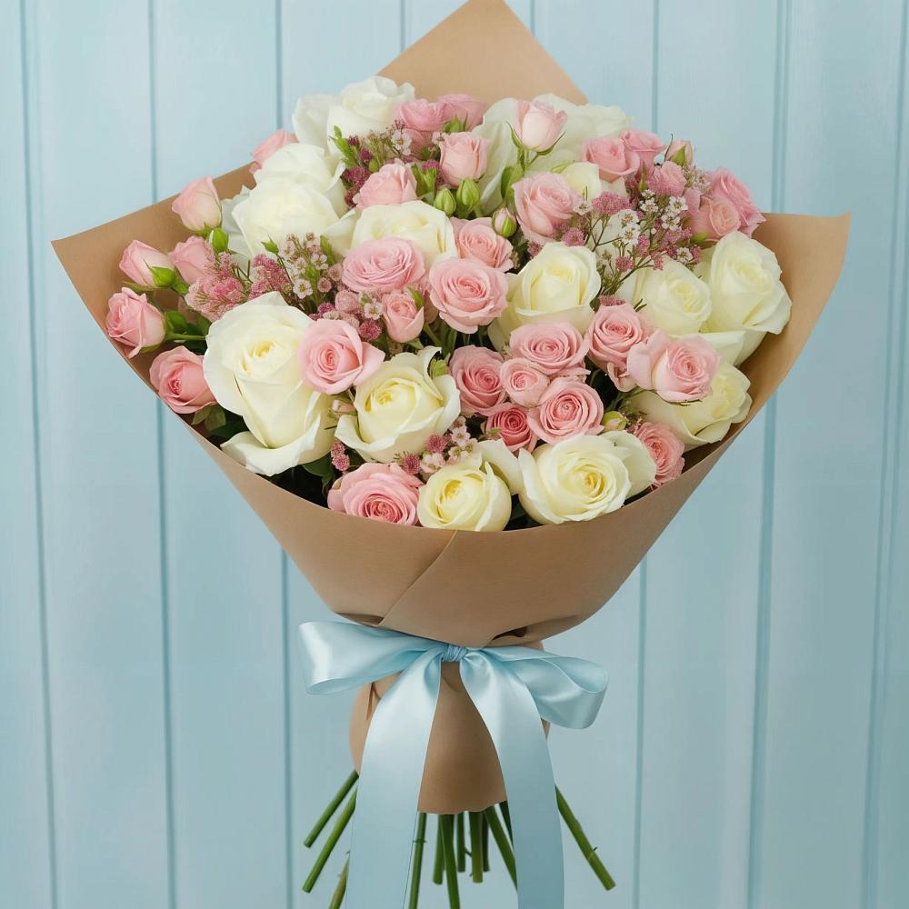 Букет цветов из: Розы в Россоше