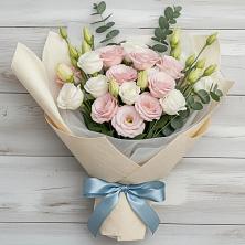 Букет цветов из:  Лизиантусы в Россоше