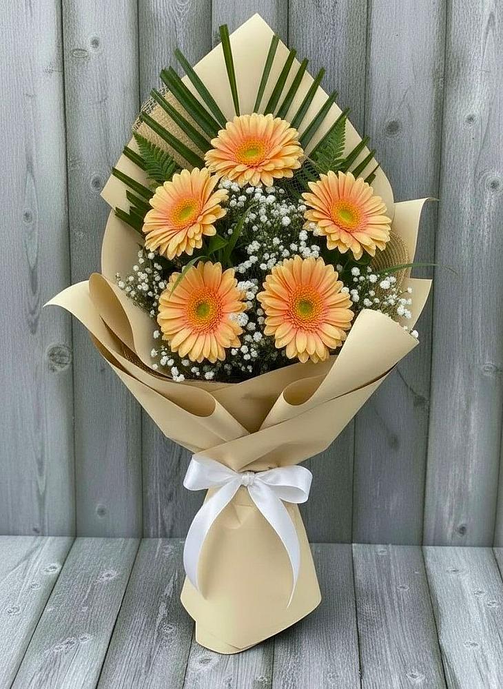 Букет цветов из: Герберы в Россоше