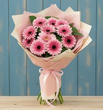 Букет цветов из:  Герберы #REPLACE_PRED# Россоше